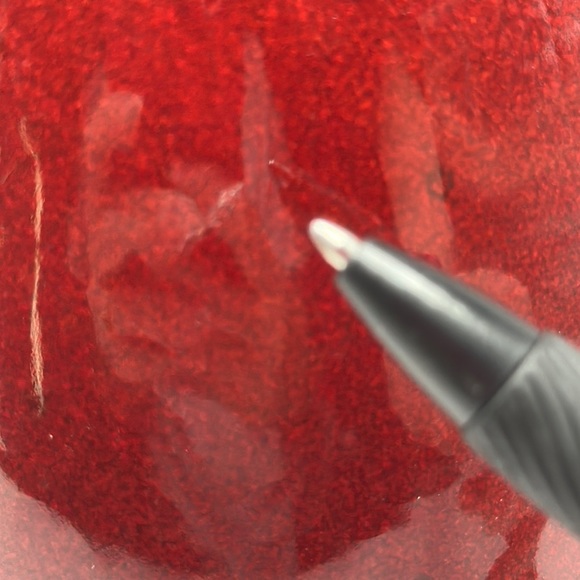 Vintage Oxblood Red Ceramic Vase by Amano Made in Germany - Picture 6 of 9